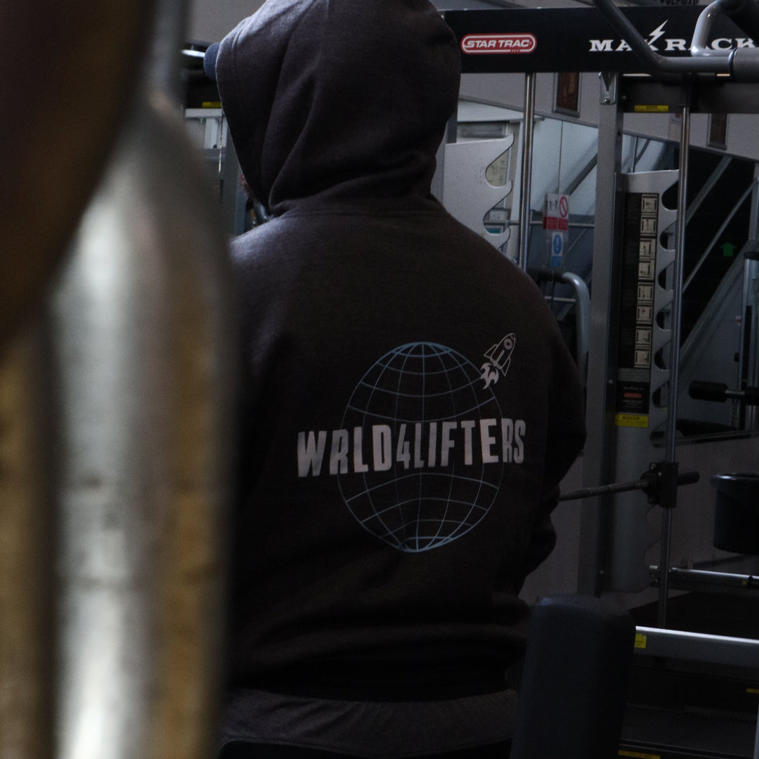 Globe Hoodie Charcoal Grey