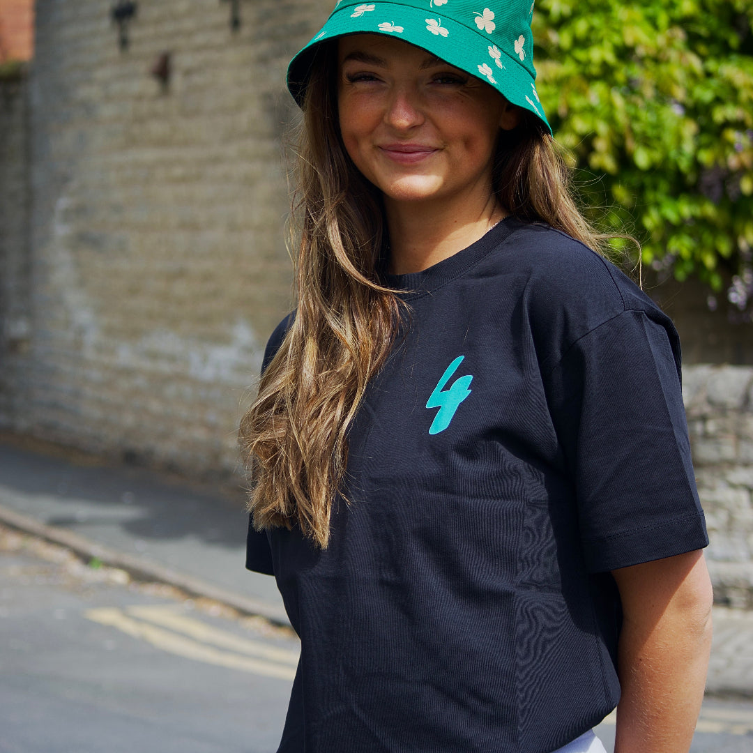 Love Heart T-Shirt - Teal Green